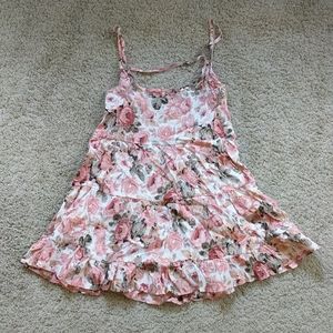 Brandy Melville Rose Flower Dress Rayon John Galt